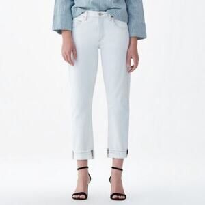 Citizens of Humanity Emerson Crop Slim Boyfriend Jean — Solar, Size 25×25
